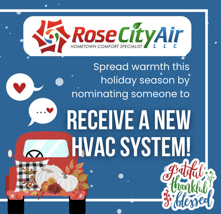 Rose City Air HVAC System Giveaway