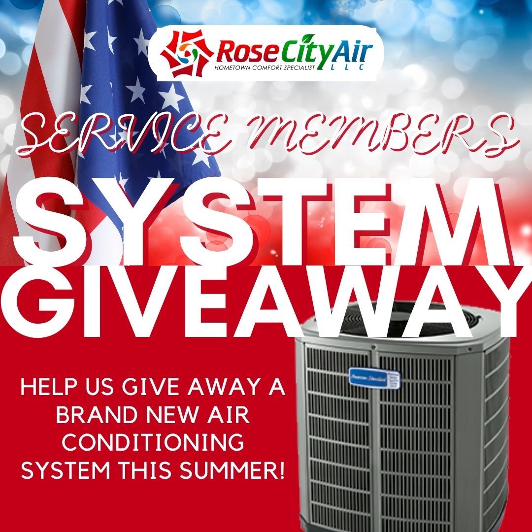 Service AC Giveaway give back